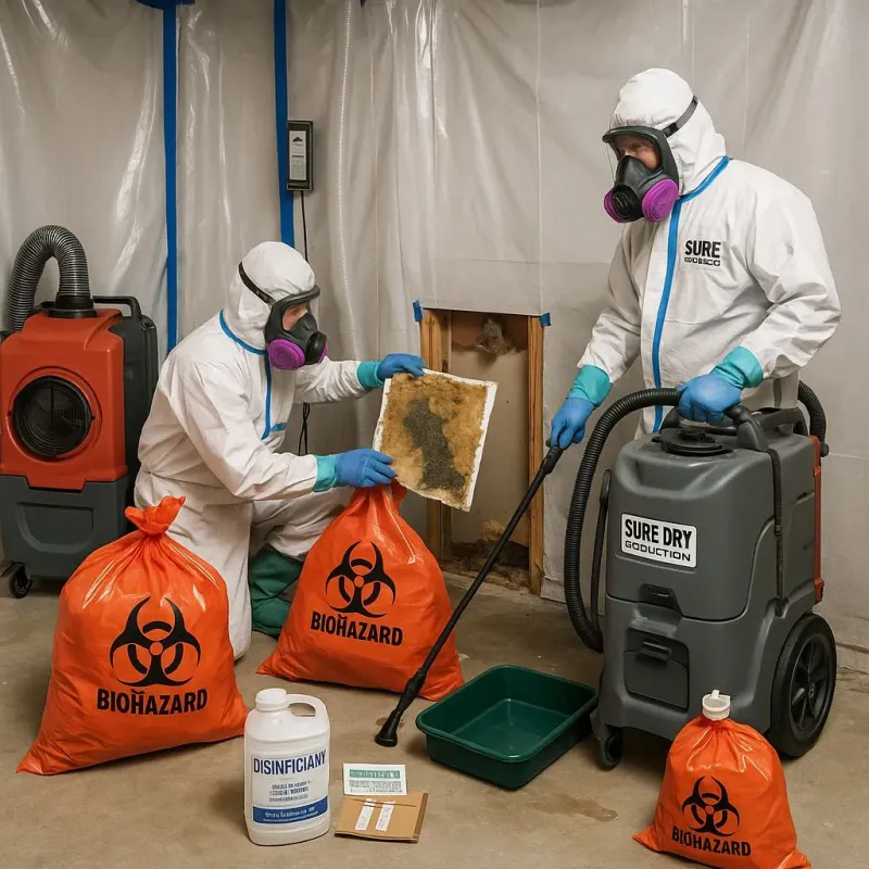 Contaminated Water Handling Protocols process in Kirtland, OH