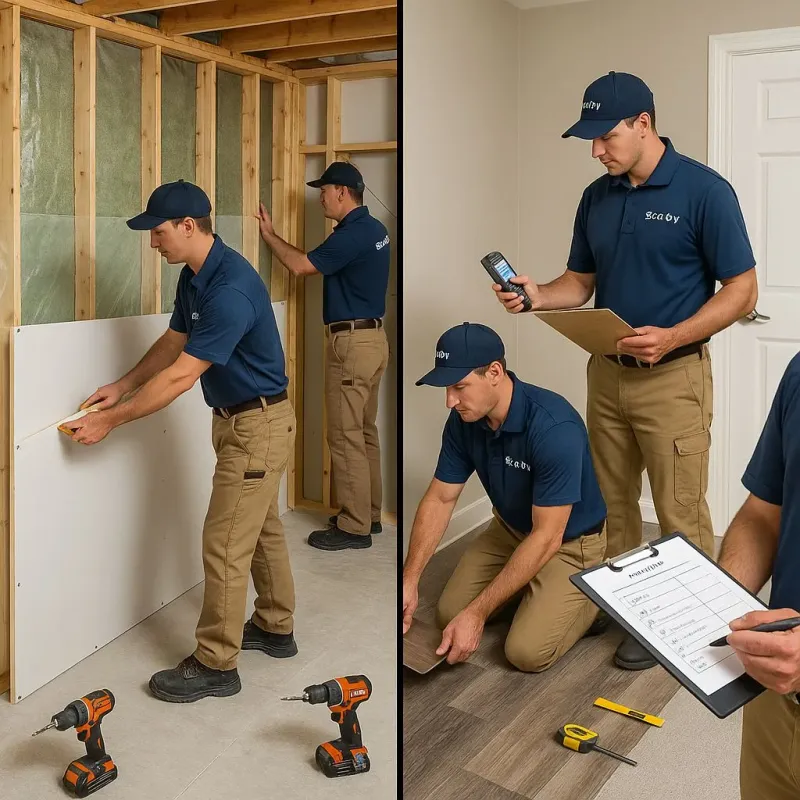 Repairs and Reconstruction process in Kirtland, OH